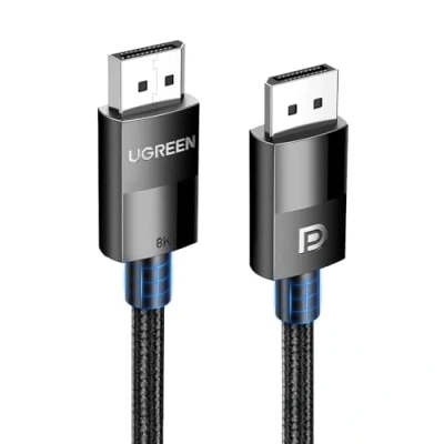 Afbeelding van UGREEN 8K 4K DP Kabel 1.4 DisplayPort Male naar voor PC, TV enz.(2M)