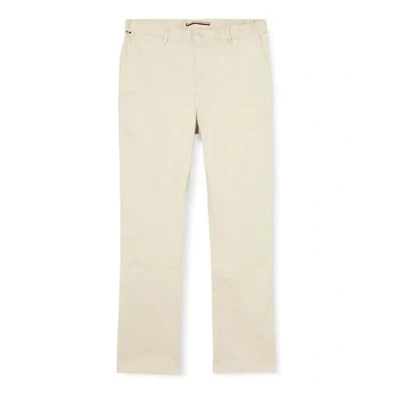 Afbeelding van Tommy Hilfiger Mercer Essential Broek, Heren, Maat: 28x30, Bleached stone