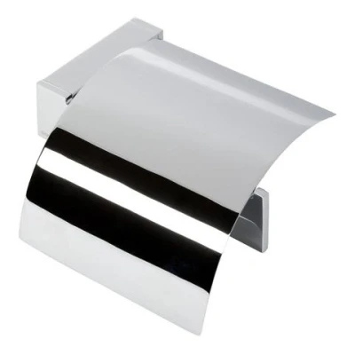 Afbeelding van WC rolhouder Geesa Modern Art Chroom Klep