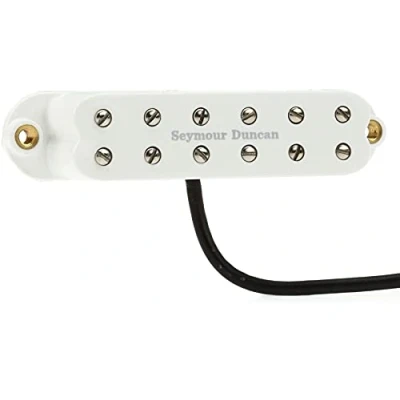 Afbeelding van Seymour Duncan SL59 1B Little &quot;;59 Strat Bridge Pickup White gitaarelement