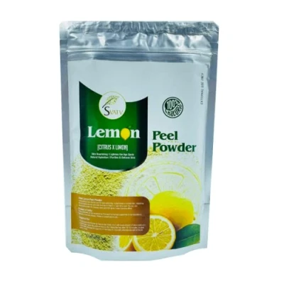 Afbeelding van SVATV Citroenschil poeder Citrus Limonum Lemon Peel Powder Natuurlijk, zacht en glad huidverzorgingspoeder Gezichtsmasker Gebruikt voor het maken van zeep 227 gram