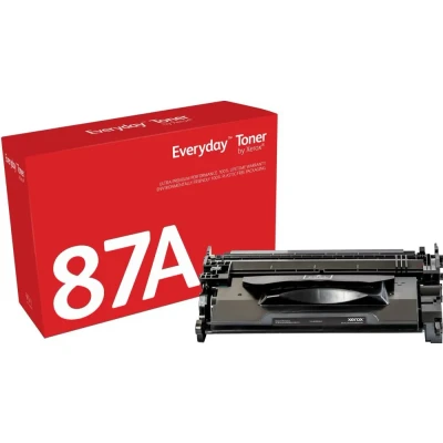 Afbeelding van Xerox Toner vervangt HP, Canon 87A, CF287A, CRG 041, 121 Compatibel Zwart 9000 bladzijden TON Everyday 006R03652