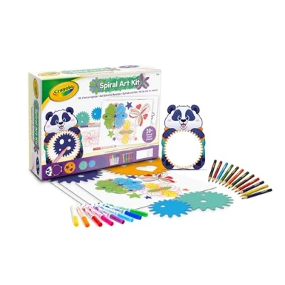 Afbeelding van Crayola Set Spiralen en Mandala&#039;s met Uitwasbare Viltstiften Kleurpotloden, Creatieve Activiteit voor Kinderen, vanaf 5 jaar, 04 2948