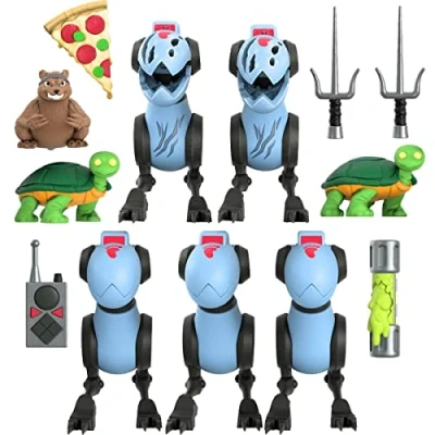 Afbeelding van TMNT: Ultimates Wave 6 Mousers 3 inch Action Figure 5 Pack