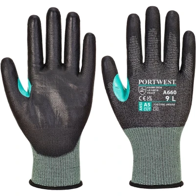 Afbeelding van Portwest CS Cut E18 PU Zwart L