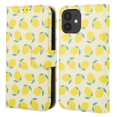 Afbeelding van Apple iPhone 11 Hoesje Kunstleder imoshion Bookcase Citrus Dream Telefoonhoesje