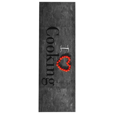 Afbeelding van Keukenmat wasbaar Cooking 60x180 cm