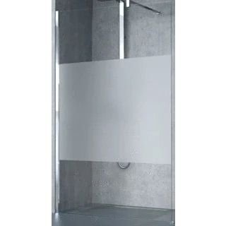 Afbeelding van Novellini Giada H inloopdouche 107 108.5 cm helder glas chr.