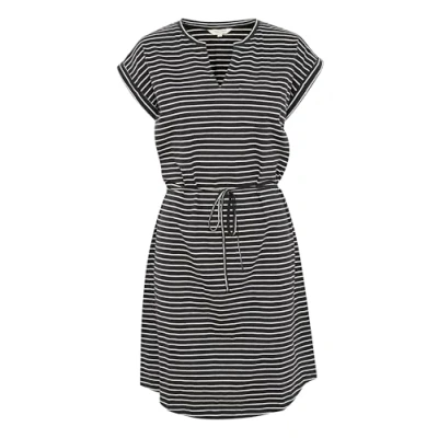 Afbeelding van Part Two Mabels Jurk, Dames, Maat: Large, Dark navy stripe