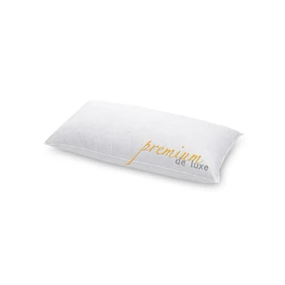 Afbeelding van HANSKRUCHEN® Premium de Luxe Dons driekamerkussen 100% katoen voor mensen met een allergie Made in Germany 40 x 60 cm