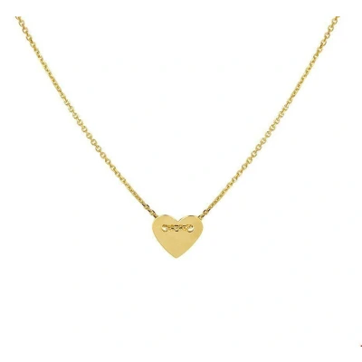 Afbeelding van Geelgouden Collier hart 1 4018139