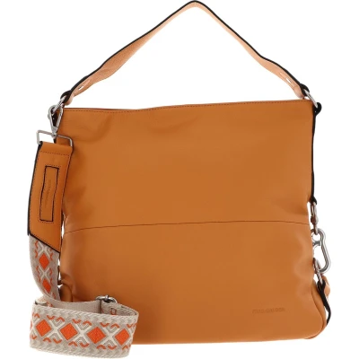Afbeelding van FREDsBRUDER Leren Schoudertas Sha Na Hobo Bag II Melon Oranje