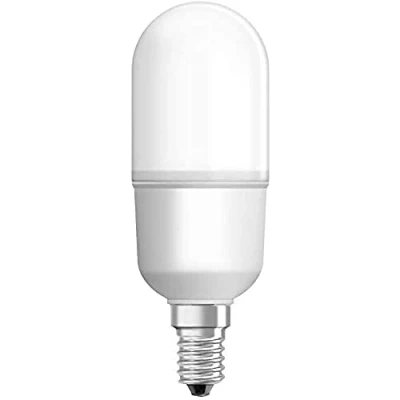 Afbeelding van OSRAM Star Stick LED lamp, aansluiting: E14, koel wit, 4000 K, 9 10 W, gelijk aan 75 LED, ondoorzichtig, one size fits all verpakking kan verschillen