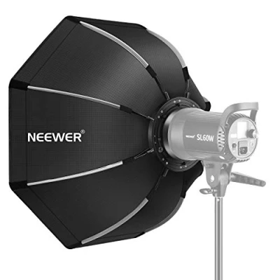Afbeelding van Neewer 35,4&quot;/90cm achthoekige softbox Quick Release, met Bowens Mount, draagtas compatibel CB60 CB100 CB150 Vision 4 S101 300W/400W en andere Mount Light SF RPBO36