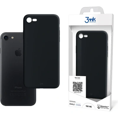 Afbeelding van Apple iPhone 7/8/SE 2020/2022 3mk Matt Case black