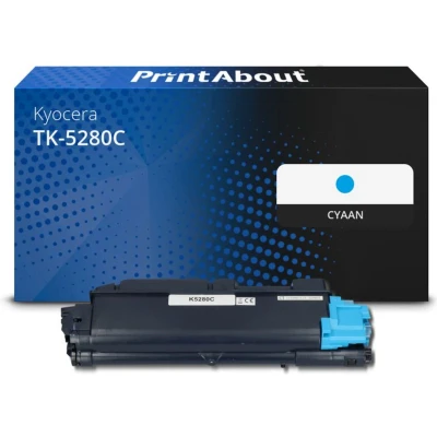 Afbeelding van Huismerk Kyocera TK 5280C Toner Cyaan