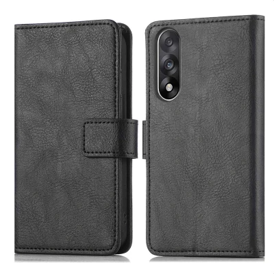 Afbeelding van imoshion Hoesje Geschikt voor OnePlus Nord 5 Luxe Bookcase Zwart