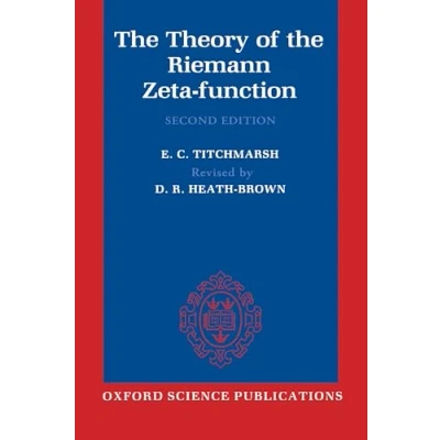 Afbeelding van Theory Of The Riemann Zeta Function
