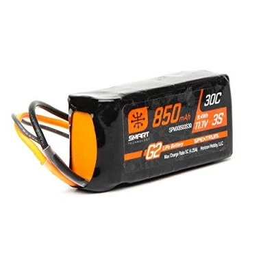 Afbeelding van 11,1 V 850 mAh 3S 30C Smart G2 LiPo accu: IC2