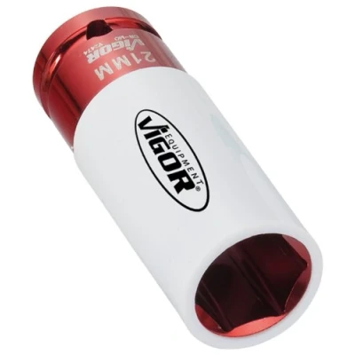 Afbeelding van VIGOR V2474 Dop (zeskant) Kracht dopsleutelinzet 21 mm 1/2 (12.5 mm)