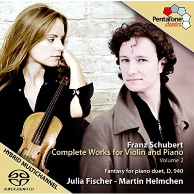 Afbeelding van Julia Fischer, Martin Helmchen Complete Works For Violin and Piano, Volume 2 (Super Audio CD)