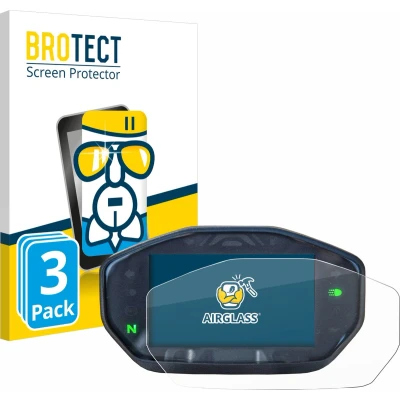 Afbeelding van BROTECT Screenprotector voor Ducati Monster / + 2021 Folie Beschermfolie Beschermglas transparant (3 Stuks)