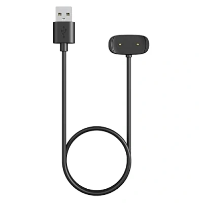 Afbeelding van MoKo Charger Compatible with Amazfit T Rex Pro/GTS 2/2e/2 Mini/4 Mini/GTR 2/2e/Bip 3/3 Pro/Bip U Smart Watch, Magnetic Replacement Charging Dock 3.3FT/1M USB Charge Cable Cord, Black