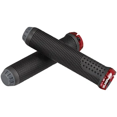 Afbeelding van Spank Spike 30 Lock On Handvaten, zwart/rood