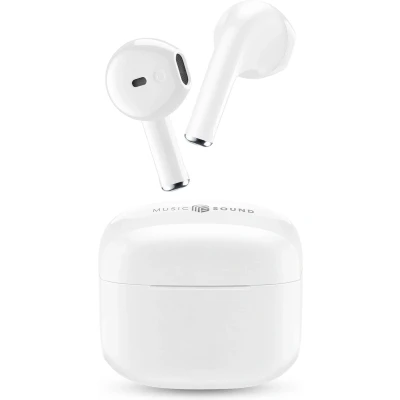 Afbeelding van Music Sound Swag Headset Draadloos In ear Oproepen/muziek Bluetooth Wit