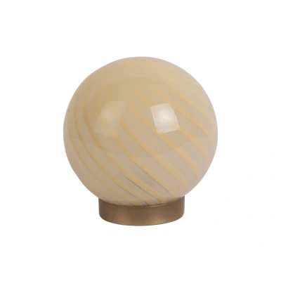 Afbeelding van Leitmotiv Tafellamp Summer Globe Small Zachtgeel