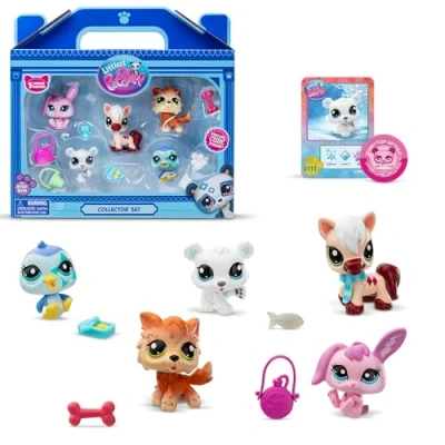 Afbeelding van Littlest Pet Shop Nieuw Winter Thema, Collector 5 Pack