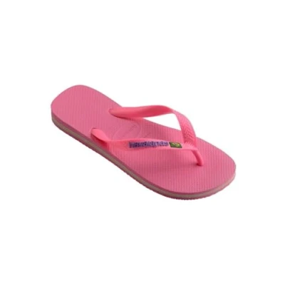 Afbeelding van Havaianas Brasil 4000032 Slippers uniseks volwassene,Roze (Pink Electric),43/44 EU
