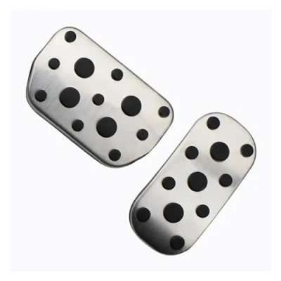 Afbeelding van Rempedaal Cover Voor Toyota C HR Chr 2016 2023 Rvs Gaspedaal Brandstof Gas Rem Voetsteun Pedaal Pad At Auto Pedalen Pads(2pieces AT)
