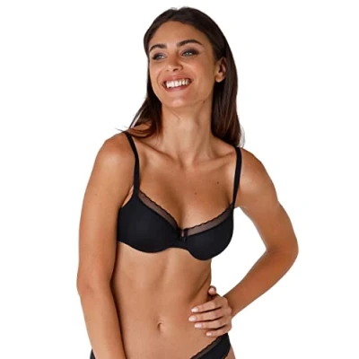 Afbeelding van Lovable Reggiseno Ferretto My Daily Comfort bikinitop voor dames, zwart (004 nero), 85B