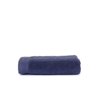 Afbeelding van The One Towelling Organic Handdoek 50 x 100 cm Hoge vochtopname Met ophanglus 550 gr/m² 100% Organisch katoen Denim