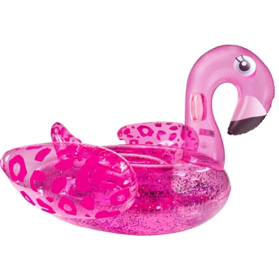 Afbeelding van Swim Essentials Opblaas Flamingo Neon Panterprint XL