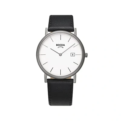 Afbeelding van Boccia Titanium 3637.02 Heren Horloge 37 mm