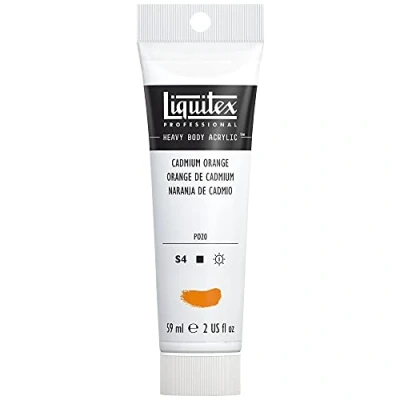 Afbeelding van Liquitex 8870117 Professional Heavy Body acrylverf in kunstenaarskwaliteit met uitstekende lichtechtheid en boterachtige consistentie, 59ml Tube, Cadmium Orange