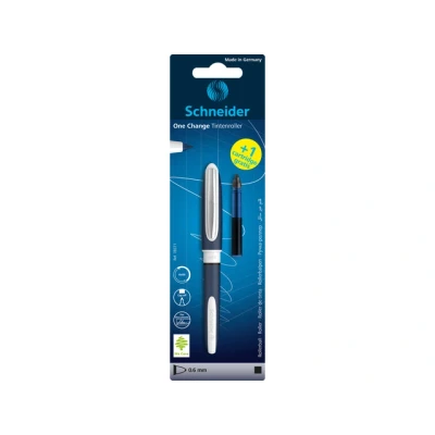 Afbeelding van 5x Rollerball Schneider BK One Change 0.6 zwart +
