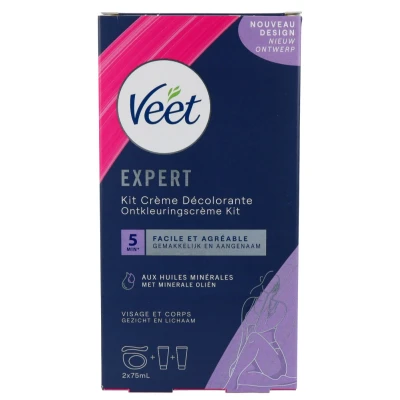 Afbeelding van Veet Bleach Face &amp; Body, 75 ml