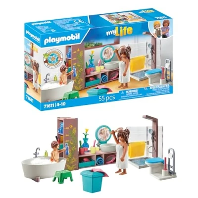 Afbeelding van PLAYMOBIL myLife 71611 Tuin, inclusief twee figuren en talrijke accessoires, gemaakt van meer dan 80% gerecycleerde biobased materialen, gedetailleerd speelgoed voor kinderen vanaf 4 jaar