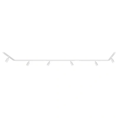 Afbeelding van BRILONER Rail Railverlichting set opbouwspots startset opbouwrail 6x GU10 spots draaibaar 450 cm wit