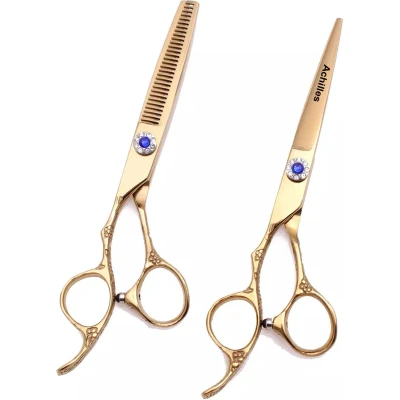 Afbeelding van Achilles® Golden Kappersschaar linkshandig 6 Inch Schaar Kapper