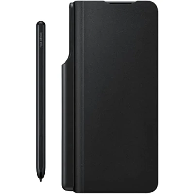 Afbeelding van Sam Flip Cover w. Pen Galaxy Z Fold3 bk