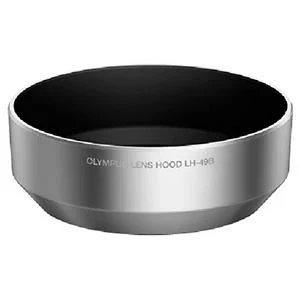 Afbeelding van Olympus LH 49B Zonnekap Zilver Voor 25/1.8
