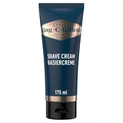 Afbeelding van King C. Gillette Originele Scheercr√®Me, Hydraterende Scheercr√®Me Voor Mannen 175Ml, De Gevoelige Huid En Een Scheerbeurt Van Barbierkwaliteit