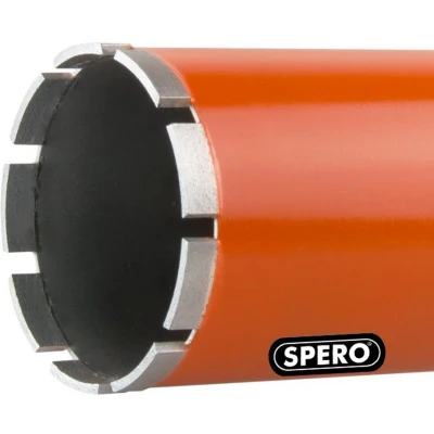 Afbeelding van 86mm x 400mm Lang R1/2 Dunwandig Beton Diamantboor Geschikt voor Gewapend Kernboor SPERO