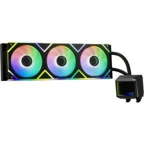 Afbeelding van XPG LEVANTE II 360 Computer behuizing Alles in één vloeistofkoeler 12 cm Zwart