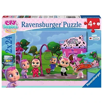 Afbeelding van Ravensburger Cry Babies Puzzel, 2 x 24 stukjes, voor kinderen vanaf 4 jaar
