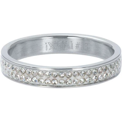 Afbeelding van Double zirconia iXXXi Vulring 4 mm 17 / Silver